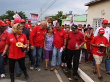 En la parroquia Simon Bolivar Ratificamos la Reeleccion del Presidente Chaves