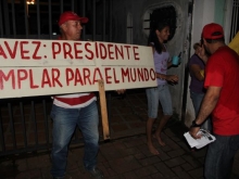 Los Guamos y el Caimito  reafirma su compromiso con el presidente Chavez