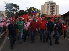  los Olivos reafirma su compromiso con el presidente Chavez