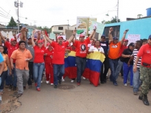 En Unare reafirma la reeleccion del presidente chavez 